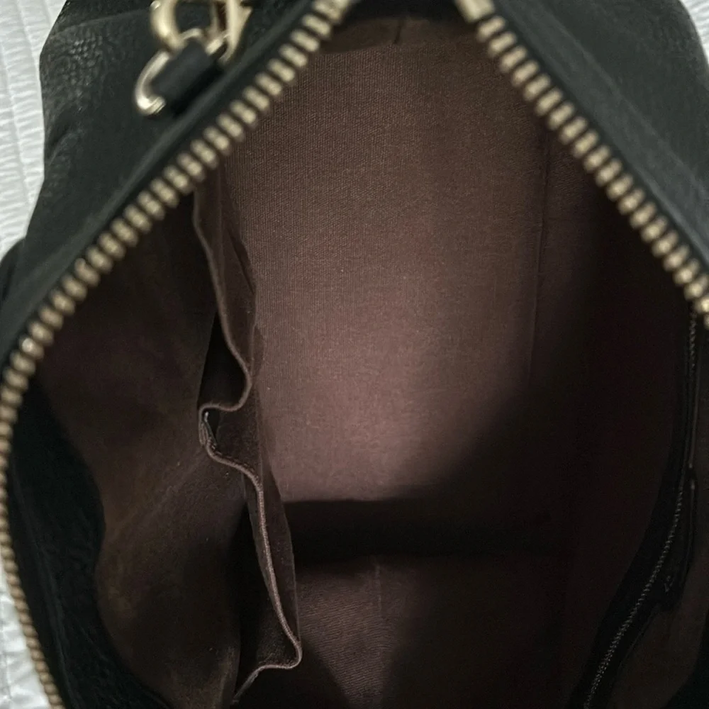 Henri Bendel Black Satchel Handbag - Picture 14 of 16